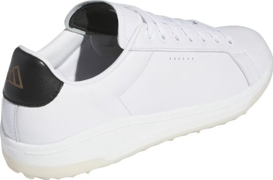 Calçado de golfe para homem Adidas Go-To Spikeless 2.0 Mens Golf Shoes White/Core Black/Aluminium 42 - 3