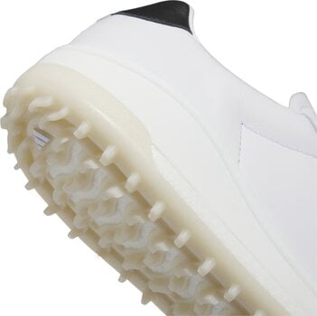 Férfi golfcipők Adidas Go-To Spikeless 2.0 Mens Golf Shoes White/Core Black/Aluminium 42 - 9