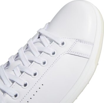 Golfsko til mænd Adidas Go-To Spikeless 2.0 Mens Golf Shoes White/Core Black/Aluminium 42 2/3 - 8