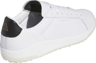 Férfi golfcipők Adidas Go-To Spikeless 2.0 White/Core Black/Aluminium - 2