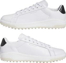 Férfi golfcipők Adidas Go-To Spikeless 2.0 White/Core Black/Aluminium - 4