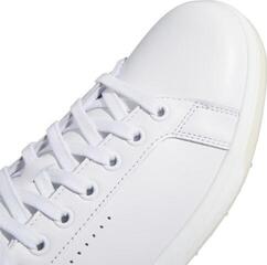 Férfi golfcipők Adidas Go-To Spikeless 2.0 White/Core Black/Aluminium - 7