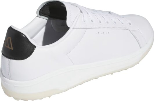 Calçado de golfe para homem Adidas Go-To Spikeless 2.0 Mens Golf Shoes White/Core Black/Aluminium 45 1/3 - 3