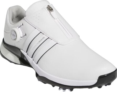 Chaussures de golf pour hommes Adidas Tour360 24 BOA Boost Mens Golf Shoes White/Cloud White/Core Black 42 - 2