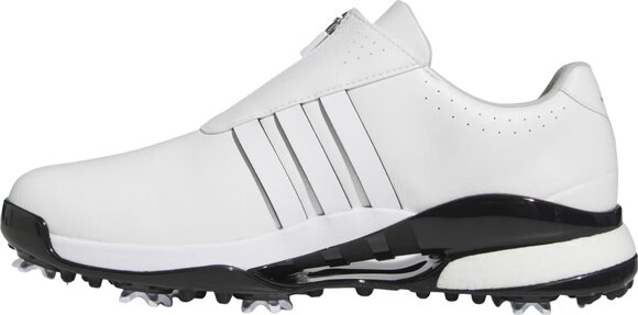Heren golfschoenen Adidas Tour360 24 BOA Boost Mens Golf Shoes White/Cloud White/Core Black 46 - 4