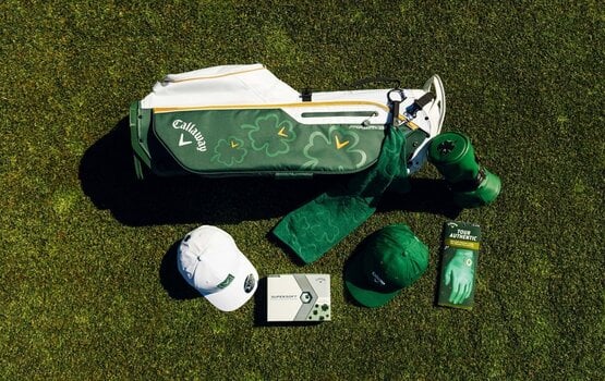 Golftaske Callaway Lucky Fairway C White/Green/Gold Golftaske - 7