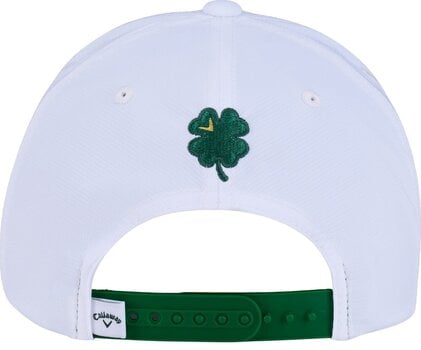 Mütze Callaway Lucky Rutherford Mens Flexfit Snapback Cap White/Green - 2