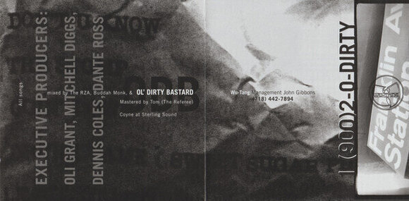 Hudobné CD Ol' Dirty Bastard - Return To The 36 Chambers: The Dirty Version (CD) - 5