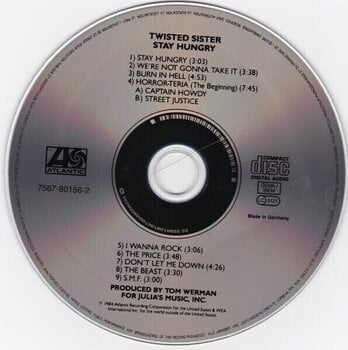 Hudobné CD Twisted Sister - Stay Hungry (Repress) (CD) - 2
