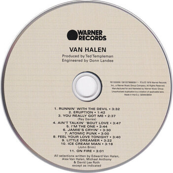 Musiikki-CD Van Halen - Studio Albums 1978-1984 (Remastered) (6 CD) - 2