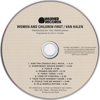 Glasbene CD Van Halen - Studio Albums 1978-1984 (Remastered) (6 CD) - 4