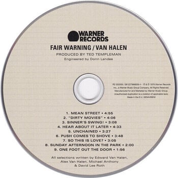 Music CD Van Halen - Studio Albums 1978-1984 (Remastered) (6 CD) - 5