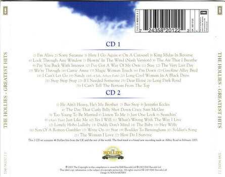 Zenei CD The Hollies - Greatest Hits (2 CD) - 5