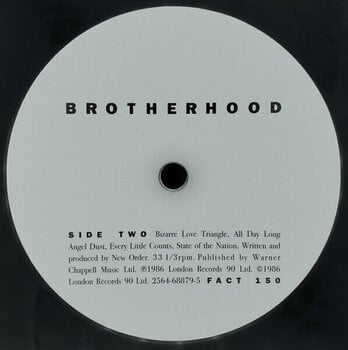 Δίσκος LP New Order - Brotherhood (Reissue) (180g) (LP) - 3