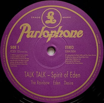 Vinylskiva Talk Talk - Spirit Of Eden (Reissue) (LP + DVD) - 2