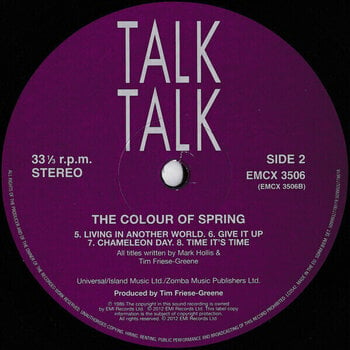 Vinyylilevy Talk Talk - Colour Of Spring (Reissue) (LP + DVD) - 3