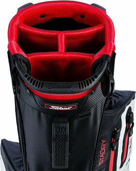 Stand Bag Titleist Players 4Up Stadry Black/White/Red - 4