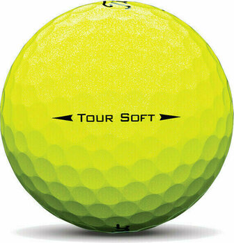 Нова топка за голф Titleist Tour Soft Yellow Dz - 3