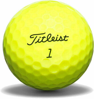 Golfový míček Titleist Tour Soft Yellow 3B Pack - 2