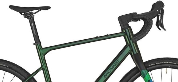 Gravel / Cyclocross bicikl Bergamont Graduance 8 Shimano GRX RD-RX812 1x11 Shiny Mirror Green 55 Shimano 2024 - 4