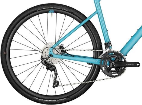 Gravel / Cyclocross Bike Bergamont Grandurance 6 FMN Shimano GRX FD-RX400 2x10 Shiny Ice Blue 49 Shimano 2023 - 3