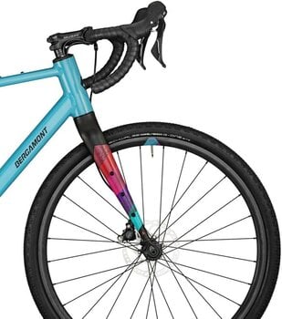 Gravel / Cyklokrosový bicykel Bergamont Grandurance 6 FMN Shimano GRX FD-RX400 2x10 Shiny Ice Blue 49 Shimano 2023 - 5