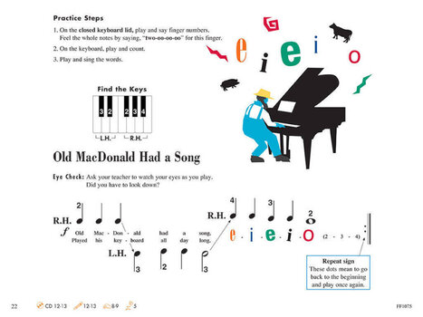 Nuotit pianoille Hal Leonard Faber Piano Adventures Lesson Book Primer Level Nuottikirja - 4
