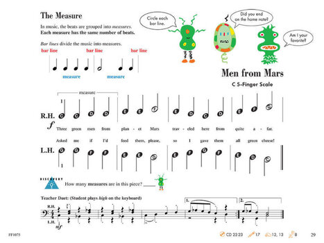 Spartiti Musicali Piano Hal Leonard Faber Piano Adventures Lesson Book Primer Level Spartito - 5