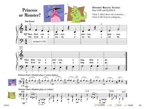Music sheet for pianos Hal Leonard Faber Piano Adventures Lesson Book Primer Level Music Book - 7