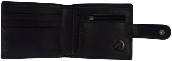 Portemonnee, crossbodytas Meatfly Nathan Premium Leather Wallet Black Portemonnee - 2