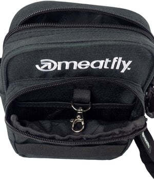 Pénztárca, crossbody táska Meatfly Hardy Small Bag Charcoal Táska - 3