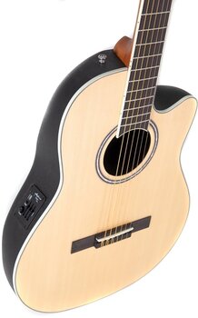 Classical Guitar with Preamp Applause AB24CS-4S Natural - 4