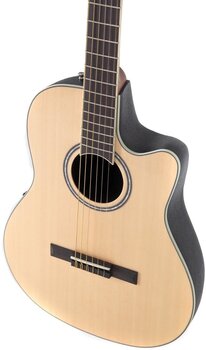 Klassieke gitaar met elektronica Applause AB24CS-4S Nylon Spruce Natural - 5
