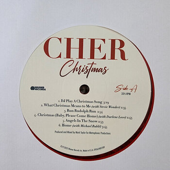 Vinylskiva Cher - Christmas (Ruby Red Coloured) (LP) - 3