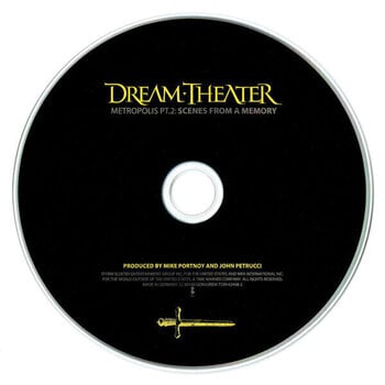 Music CD Dream Theater - Metropolis Pt. 2: Scenes From A Memory (Reissue) (CD) - 2