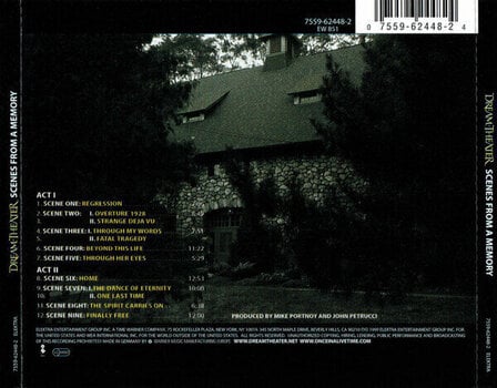 Muziek CD Dream Theater - Metropolis Pt. 2: Scenes From A Memory (Reissue) (CD) - 4