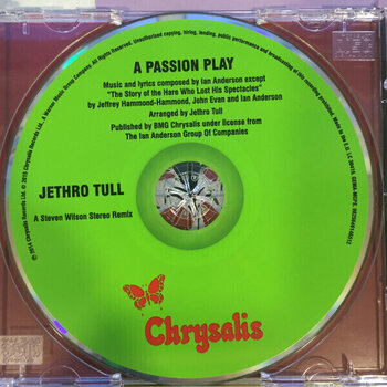 CD диск Jethro Tull - A Passion Play (Remixed) (CD) - 2