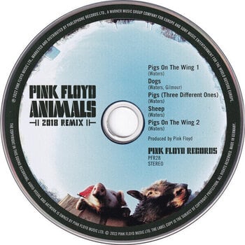 Muziek CD Pink Floyd - Animals (2018 Remix) (Reissue) (CD) - 2