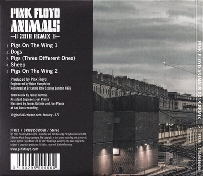Muzyczne CD Pink Floyd - Animals (2018 Remix) (Reissue) (CD) - 4