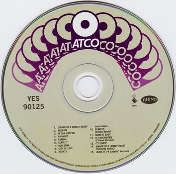 Glazbene CD Yes - 90125 (Remastered) (CD) - 2