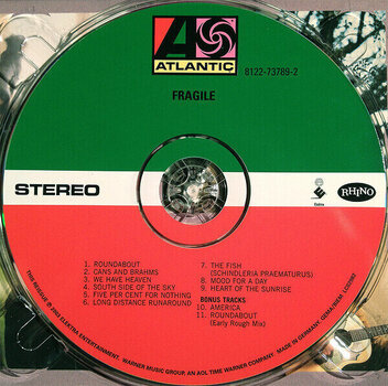 Zenei CD Yes - Fragile (Reissue) (CD) - 2