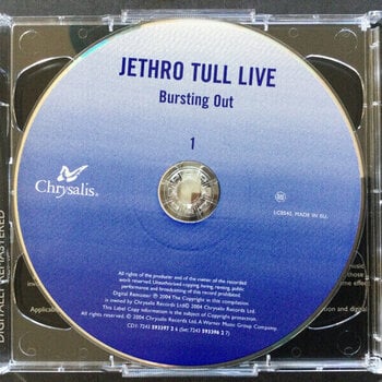 CD диск Jethro Tull - Bursting Out (Remastered) (2 CD) - 2