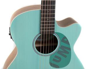 Други електро-акустични китари Applause AEO-69-T Jump OM Cutaway Celeste Други електро-акустични китари - 6