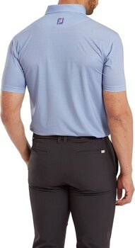 Polo košile Footjoy Octagon Print Lisle Mist XL - 4