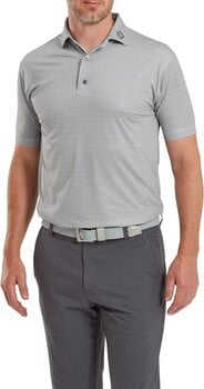 Polo košile Footjoy Octagon Print Lisle White XL - 3