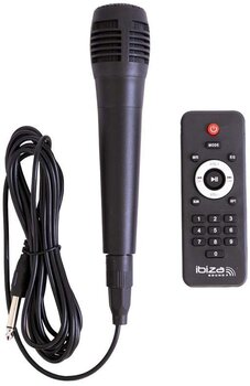 portable Speaker Ibiza Sound CUBE180 Black - 4