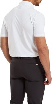 Polo trøje Footjoy Raker Print Lisle White XL - 4