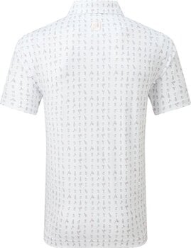 Polo Shirt Footjoy The 19th Hole Lisle White XL - 2