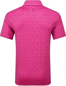 Camiseta polo Footjoy Printed Floral Lisle Berry M - 2