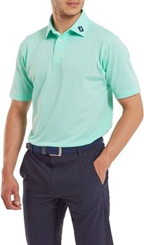 Chemise polo Footjoy Stretch Pique Solid Sea Glass L - 3